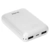 USB-A Power Bank, 10000mAh, White (IHPP2200W-OD)<iHome New