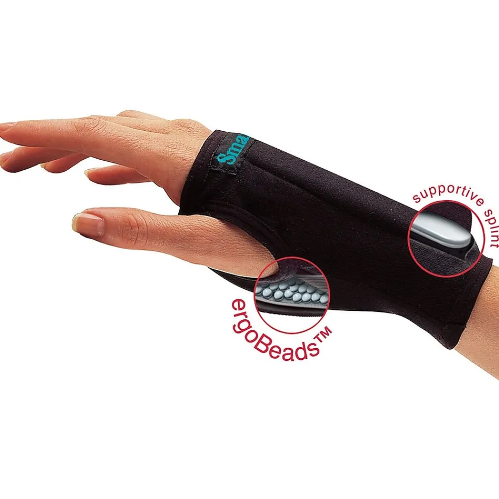 Online Smart Glove IMAK ergoBead SmartGlove Wrist Support, Large, Black (A20127)