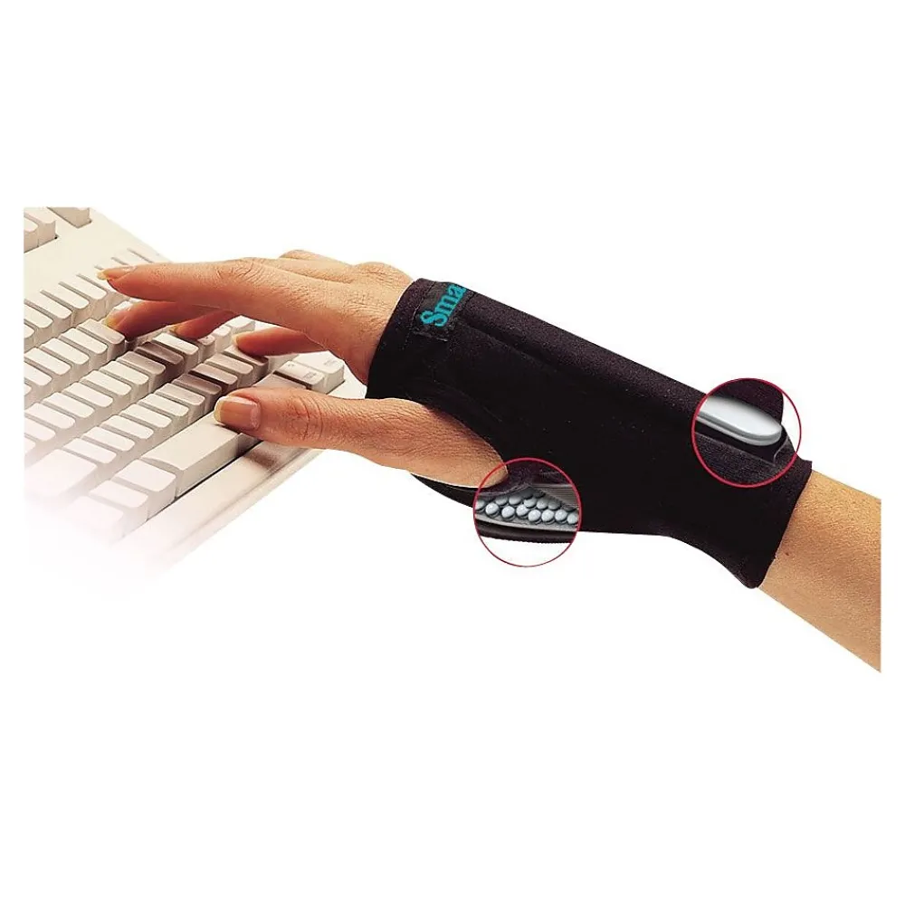 Sale IMAK Small Reversible SmartGlove with ergoBead Filled Pad, Black (A20125)