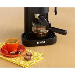 Imusa 4-Cups Steam Espresso Machine (GAU-18202)