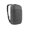 Incipio Incase Designs City Laptop Backpack, Black Heather/Gunmetal Gray Polyester (CL55571)