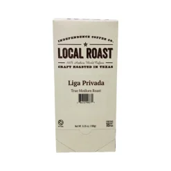 Independence Coffee Co. Liga Privada Coffee Pods, Medium Roast, 18/Box (LPA.SSrnd-108ctcs)