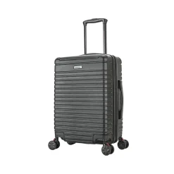 Deep 20" Hardside Carry-On Suitcase, 4-Wheeled Spinner, Black (IUDEE00S-BLK)<InUSA Outlet
