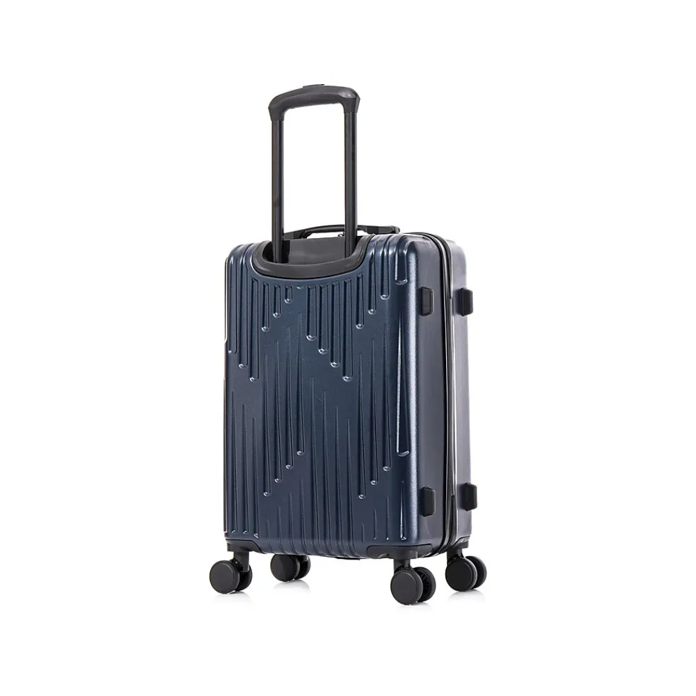 Drip 20" Hardside Carry-On Suitcase, 4-Wheeled Spinner, (IUDRI00S-BLU)<InUSA Best