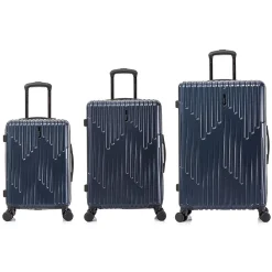 Drip Hardside Spinner Luggage Set, (IUDRISML-BLU)<InUSA Online