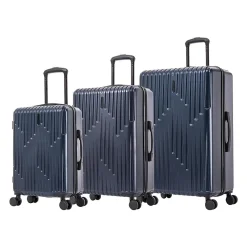 Drip Hardside Spinner Luggage Set, (IUDRISML-BLU)<InUSA Online