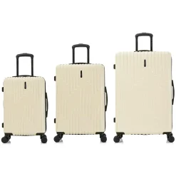 Drip Hardside Spinner Luggage Set, (IUDRISML-SAN)<InUSA Clearance