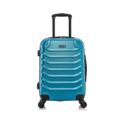 Endurance 20" Hardside Carry-On Suitcase, 4-Wheeled Spinner, Teal (IUEND00S-TEA)<InUSA Sale