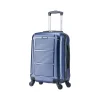 Pilot 20" Hardside Carry-On Suitcase, 4-Wheeled Spinner, Blue (IUPIL00S-BLU)<InUSA Best