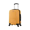 Pilot 20" Hardside Carry-On Suitcase, 4-Wheeled Spinner, Mustard (IUPIL00S-MUS)<InUSA Clearance