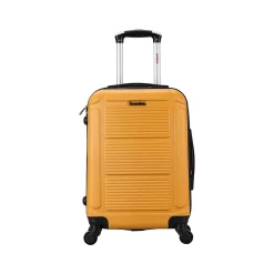 Pilot 20" Hardside Carry-On Suitcase, 4-Wheeled Spinner, Mustard (IUPIL00S-MUS)<InUSA Clearance