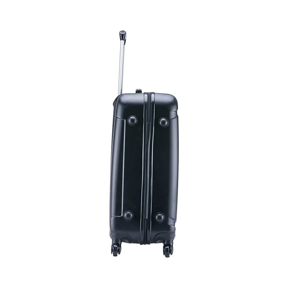 Pilot 20" Hardside Carry-On Suitcase, 4-Wheeled Spinner, Black (IUPIL00S-COA)<InUSA Discount