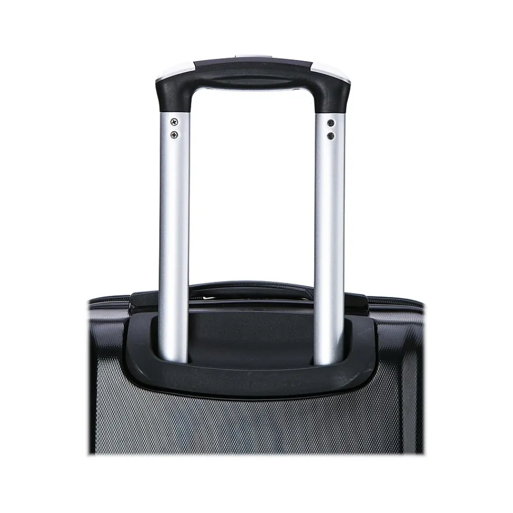 Pilot 20" Hardside Carry-On Suitcase, 4-Wheeled Spinner, Black (IUPIL00S-COA)<InUSA Discount