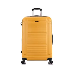 Pilot 28" Hardside Suitcase, 4-Wheeled Spinner, Mustard (IUPIL00L-MUS)<InUSA Best