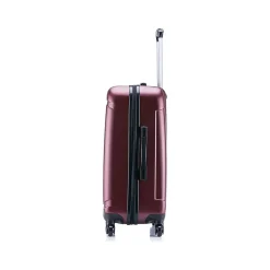 Pilot 3-Piece Hardside Spinner Luggage Set, Wine (IUPILSML-WIN)<InUSA Hot