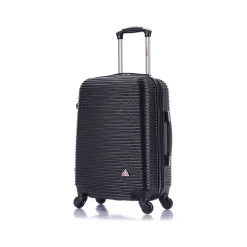 Royal 20" Hardside Carry-On Suitcase, 4-Wheeled Spinner, Black (IUROY00S-BLK)<InUSA Clearance