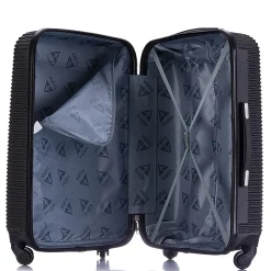 Royal 2-Piece Hardside Spinner Luggage Set, (IUROY0SM-BLK)<InUSA Online