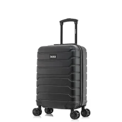 Trend 20" Hardside Carry-On Suitcase, 4-Wheeled Spinner, Black (IUTRE00S-BLK)<InUSA Hot