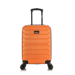 Trend 20" Hardside Carry-On Suitcase, 4-Wheeled Spinner, Orange (IUTRE00S-ORA)<InUSA Outlet