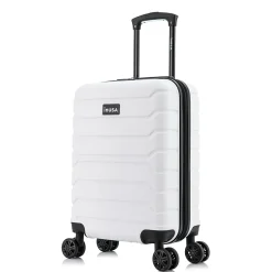 Trend 20" Hardside Carry-On Suitcase, 4-Wheeled Spinner, White (IUTRE00S-WHI)<InUSA Hot