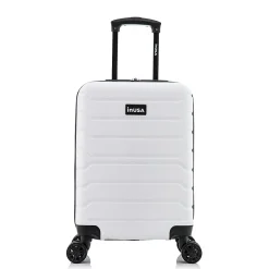 Trend 20" Hardside Carry-On Suitcase, 4-Wheeled Spinner, White (IUTRE00S-WHI)<InUSA Hot