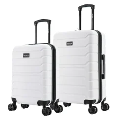 Trend 2-Piece Hardside Spinner Luggage Set, (IUTRE0SM-WHI)<InUSA Hot