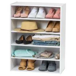 Bookcases*Iris 31.51" 5-Shelf Bookcase, White (596984)