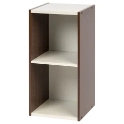 Shelving*Iris ® 11" x 23" Space Saving Shelf, Sema Series, Walnut Brown (596303)