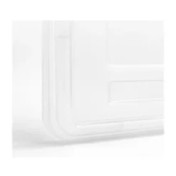 File Storage|Iris Plastic File Box with Split Lid, Letter Size, Gray, 4/Pack (500167)