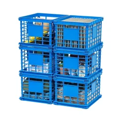 File Storage|Iris Storage Crate, Blue (SC-LL Blue)