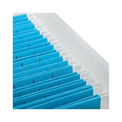 File Storage|Iris WeatherPro Plastic File Box Latch Lid, Letter/Legal Size, Clear (110601)