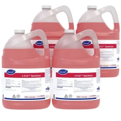 No-Rinse Disinfectant & Sanitizer, Unscented, 1 gal., 4/Carton (5756018)<J-512 Best