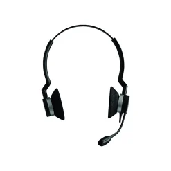 Clearance jabra BIZ 2300 QD Duo Phone Headset, Over-the-Head, Noise Cancelling , Black (2309-820-119)