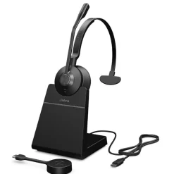 Discount jabra Engage 55 SE Wireless Monoaural Headset with Stand, UC Certified (9653-435-125)
