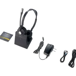 New jabra Engage 75 Stereo Wireless DECT/Bluetooth Headset, Over-the-head, Black (GSA9559-583-125)