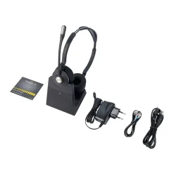 Hot jabra Engage 75 Wireless Noise Canceling Stereo Computer Over-the-Ear Headset, MS Certified, Black (9559-583-125)