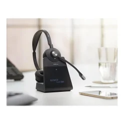 Hot jabra Engage 75 Wireless Noise Canceling Stereo Computer Over-the-Ear Headset, MS Certified, Black (9559-583-125)