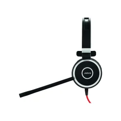 Discount jabra Evolve 40 Noise Canceling Stereo Headset, USB-C, UC Certified, Black (6399-829-289)