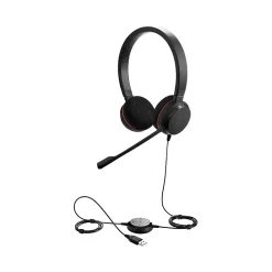 Hot jabra Evolve 20 Noise Canceling Mono Headset Microphone, Over-the-Head, Black (GSA4993-823-109)