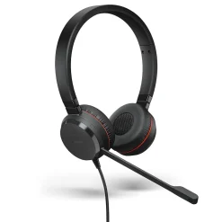 Discount jabra Evolve 30 Noise Canceling Stereo Computer Headset, Over-the-Head, MT Certified, Black (5399-823-309)