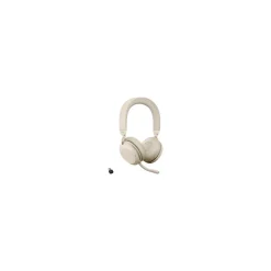 Discount jabra Evolve2 75 Wireless Noise Canceling Bluetooth Stereo Mobile On Ear Headset, Beige (27599-989-898)