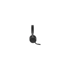 Clearance jabra Evolve2 75 Wireless Noise Canceling Bluetooth Stereo Mobile On Ear Headset, USB-A, Black (27599-999-989)