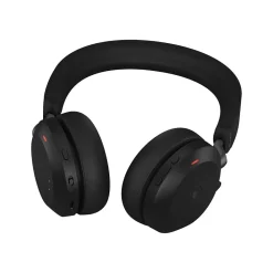 Sale jabra Evolve2 75 Wireless Noise Canceling Bluetooth Stereo Mobile On Ear Headset, USB-A, Black (27599-989-999)