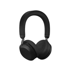 New jabra Evolve2 75 Wireless Noise Canceling Bluetooth Stereo Mobile On Ear Headset, USB-A, Black (27599-989-989)