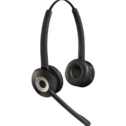 Hot jabra PRO 920 Duo Wireless Stereo Headset, Over-the-Head, Black (920-69-508-105)