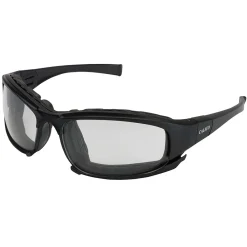 Kimberly-Clark Jackson Safety Calico Safety Eyewear V50, Clear Anti-Fog Lens with Interchangeable Temples and Head Strap, 1 Pair