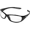 HellRaiser Jackson Safety® Eyewear, V40 ®, Clear Anti-Fog Lense, Black Frame