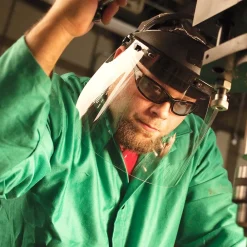 HellRaiser Jackson Safety® Glasses, V40 ®, Indoor/Outdoor Lens, Black Frame