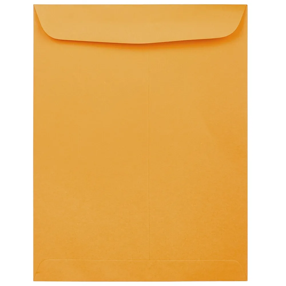 Best JAM Paper #15 1/2 Catalog Envelope, 12" x 15 1/2", Brown Kraft, 50/Pack (900493255D)