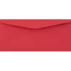 Hot JAM Paper #9 Business Colored Envelopes, 3.875 x 8.875, Red Recycled, 25/Pack (1532900)